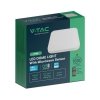 Oprawa sufitowa plafoniera V-TAC 18W LED SAMSUNG CHIP kwadrat 30x30cm natynkowy pilot czujnik ruchu IP44 biały VT-8618S 4000K 18